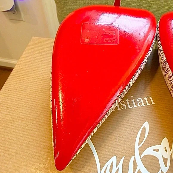 Christian Louboutin So Kate 120 Unicorn suede leather Pumps. EU 42. - Picture 12 of 16